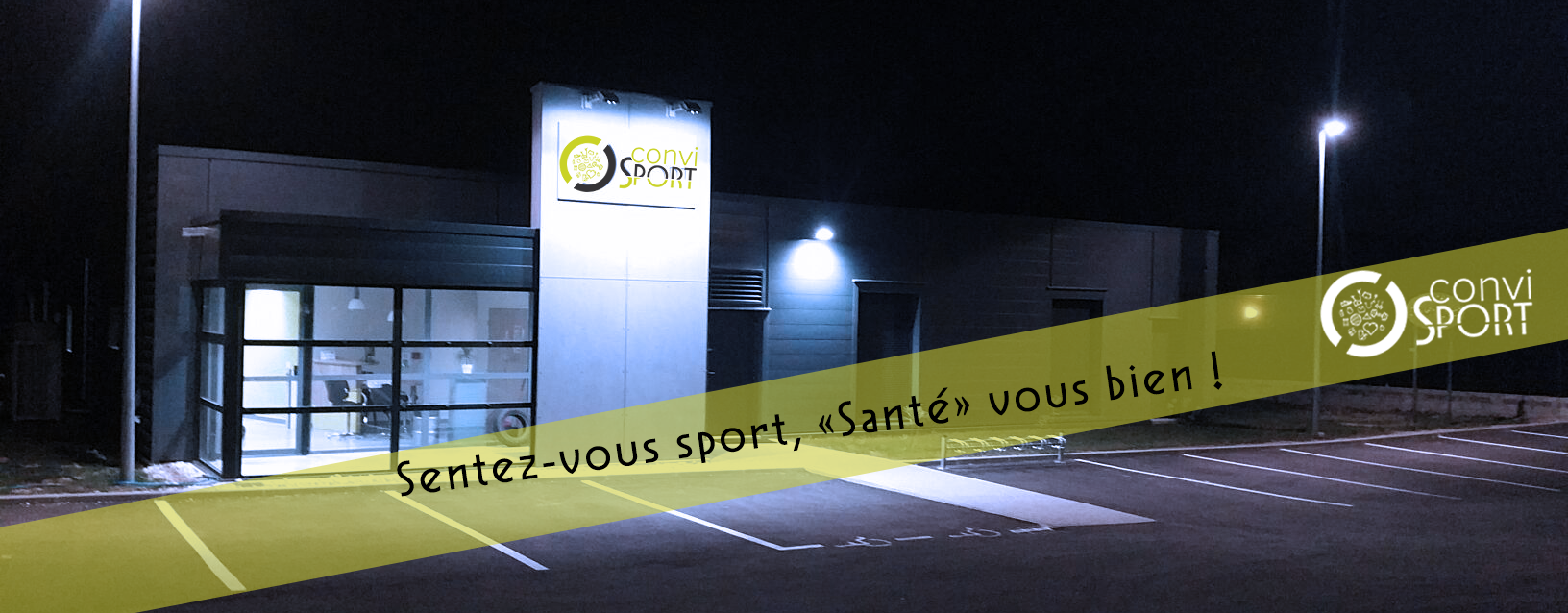 Convisport exterieur nuit